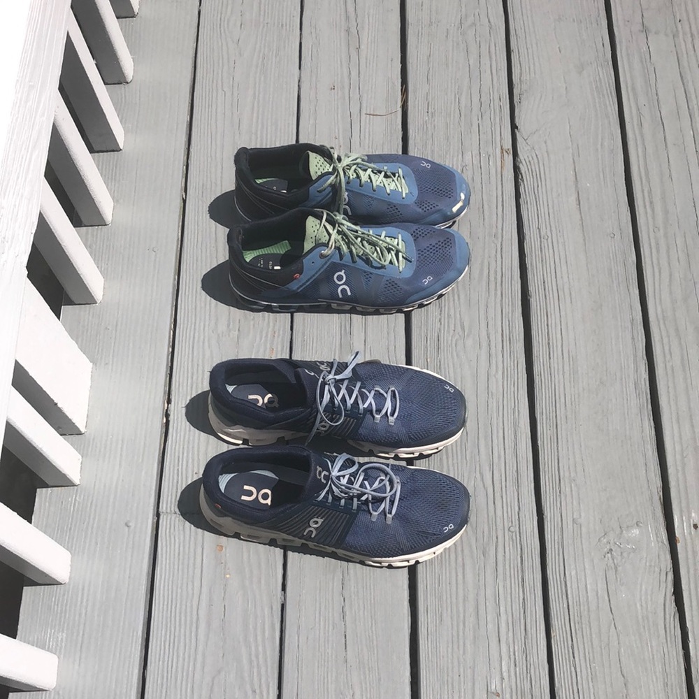 2 Pair Men’s Size 11 on Cloud Shoes